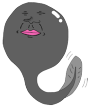 A baby tadpole sticker #926479