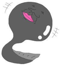 A baby tadpole sticker #926480