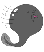 A baby tadpole sticker #926481