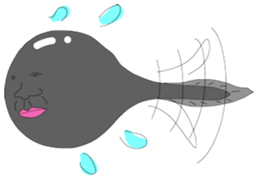 A baby tadpole sticker #926483