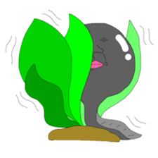 A baby tadpole sticker #926485