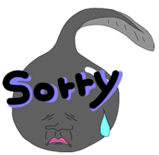 A baby tadpole sticker #926490