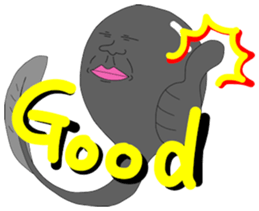 A baby tadpole sticker #926494