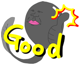 A baby tadpole sticker #926494