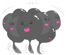 A baby tadpole sticker #926498