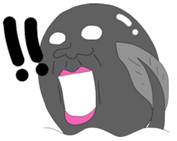 A baby tadpole sticker #926499