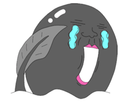 A baby tadpole sticker #926500