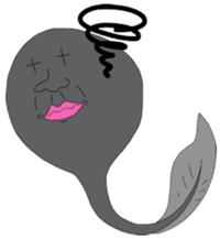 A baby tadpole sticker #926502