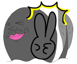 A baby tadpole sticker #926506