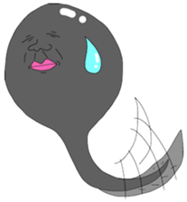 A baby tadpole sticker #926507