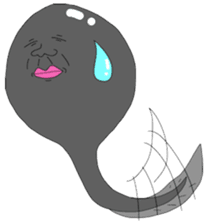 A baby tadpole sticker #926507