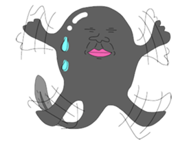 A baby tadpole sticker #926508