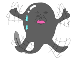 A baby tadpole sticker #926508