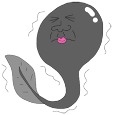 A baby tadpole sticker #926512