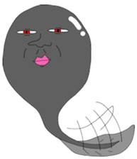 A baby tadpole sticker #926514