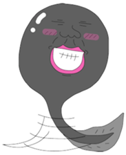 A baby tadpole sticker #926516