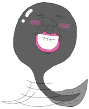 A baby tadpole sticker #926516