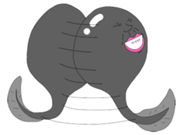 A baby tadpole sticker #926518