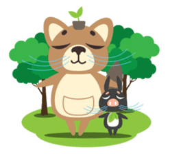 Ki & Ha sticker #926675