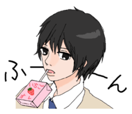 sadistic boy sticker #926964