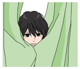 sadistic boy sticker #926995