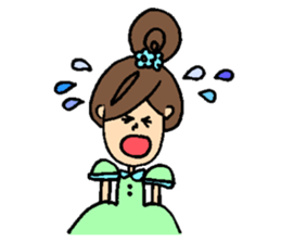 Twin girls sticker #927164