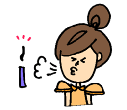 Twin girls sticker #927170