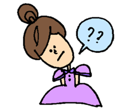 Twin girls sticker #927182