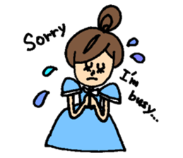 Twin girls sticker #927183