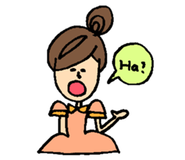 Twin girls sticker #927193