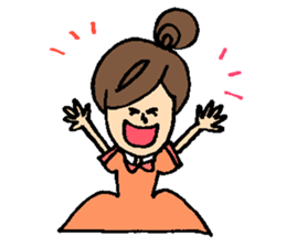 Twin girls sticker #927196