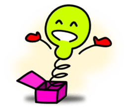 Jack-in-the-box sticker #927199