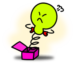 Jack-in-the-box sticker #927202