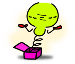 Jack-in-the-box sticker #927204