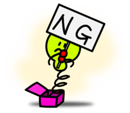 Jack-in-the-box sticker #927208