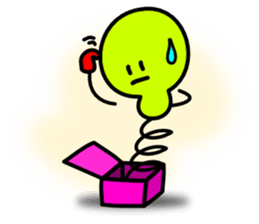 Jack-in-the-box sticker #927213