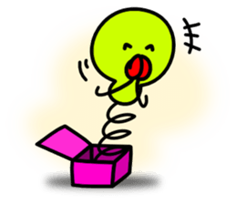 Jack-in-the-box sticker #927216