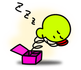 Jack-in-the-box sticker #927217