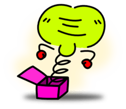 Jack-in-the-box sticker #927218