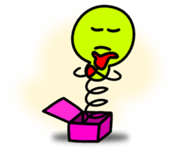 Jack-in-the-box sticker #927219