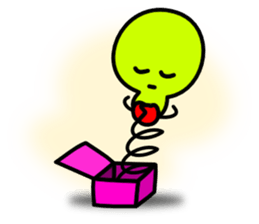 Jack-in-the-box sticker #927220