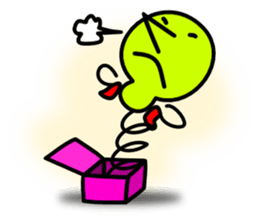 Jack-in-the-box sticker #927224