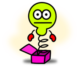 Jack-in-the-box sticker #927225