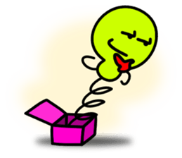 Jack-in-the-box sticker #927231