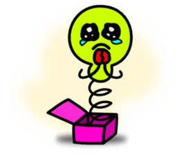 Jack-in-the-box sticker #927233