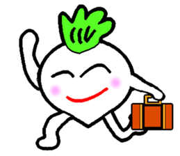 Sakurazima radish kun sticker #927295