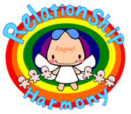 The fortunate charm from angels sticker #927515