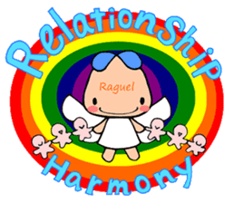 The fortunate charm from angels sticker #927515
