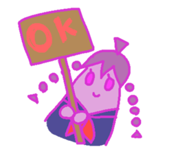 nasu girl sticker #929088