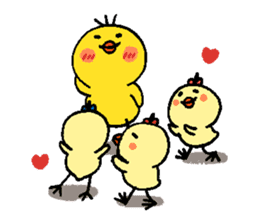 Brothers and sisters chicks sticker #929865